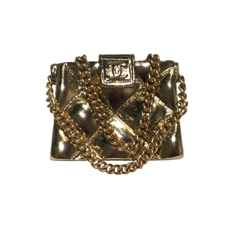 楽天市場】CHANEL シャネル マトラッセバッグモチーフ ブローチ