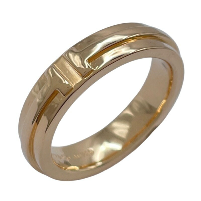 楽天市場】ティファニー Tトゥルー ナロー リング・指輪 K18ピンク