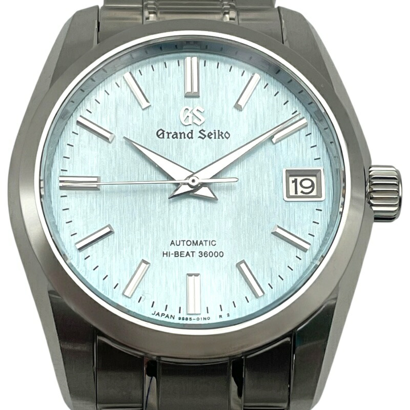 グランドセイコー Grand Seiko ヘリテージコレクション メカニカルハイビート 36000 SBGH347(9S85-02F0) 氷瀑 SS 自動巻き メンズ 腕時計【中古】