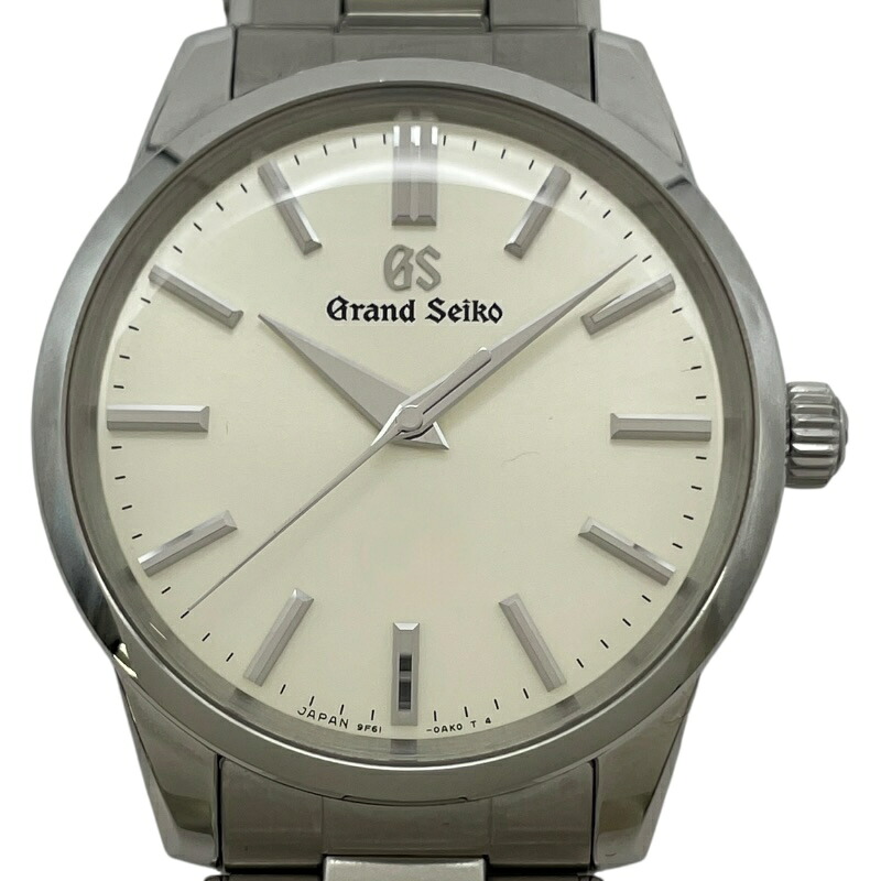 グランドセイコー Grand Seiko エレガンスコレクション 9Fクォーツ SBGX319(9F61-0AG0) ホワイト SS 手巻き メンズ 腕時計【中古】