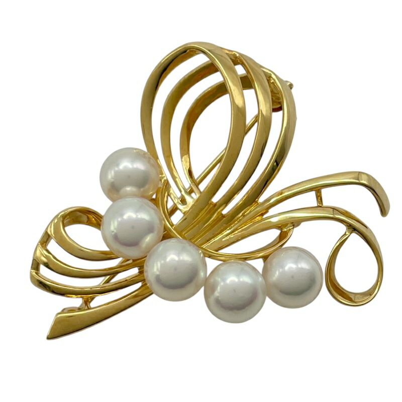 楽天市場】ミキモト MIKIMOTO ピンブローチ 葉っぱ リーフ モチーフ