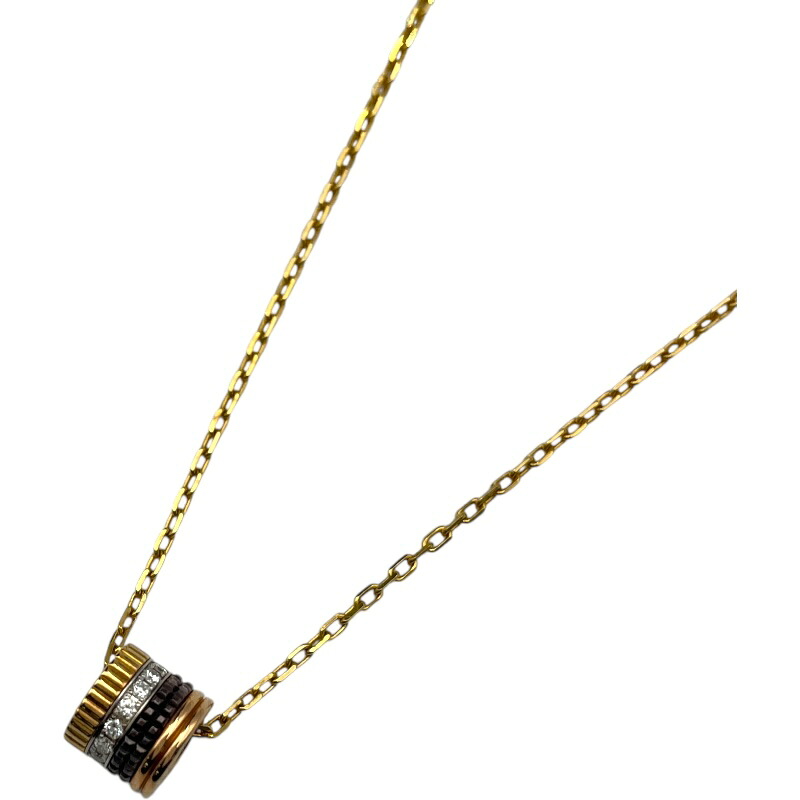 ブシュロン BOUCHERON キャトルクラシックネックレス ゴールド 750 ジュエリー【中古】|OKURA(おお蔵)店