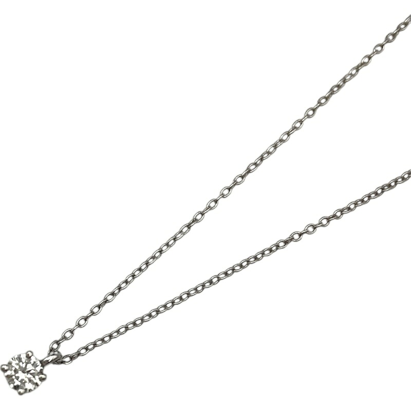 ティファニー TIFFANY＆CO ダイヤネックレス プラチナ PT950 ジュエリー【中古】