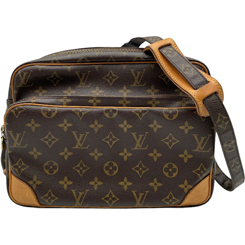 ルイ・ヴィトン LOUIS VUITTON ナイル M45244 ブラウン モノグラム レディース ショルダーバッグ【中古】