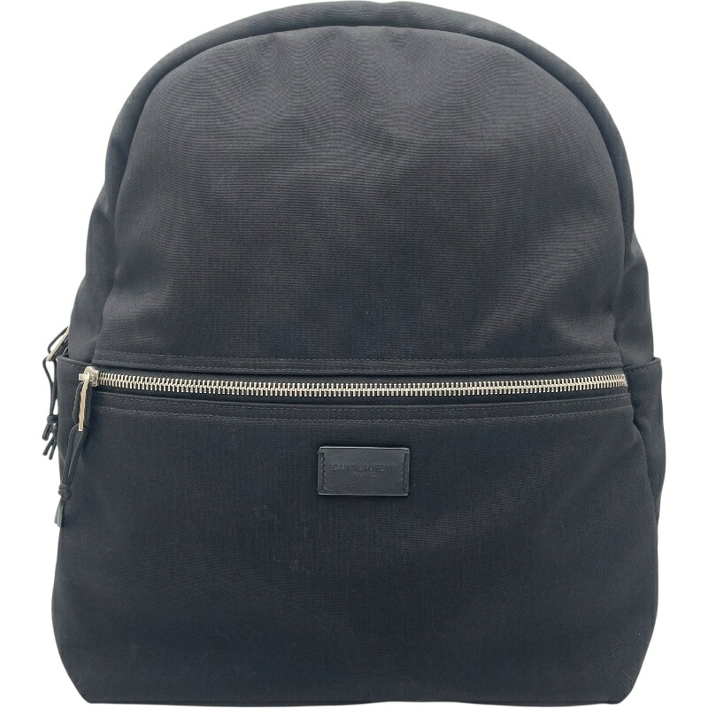 【6/1～ 最大限度30,000円OFF引き換え証！】サンローラン SAINT LAURENT ヌックス うしろ側容器に並べる 609109 黒いこと ナイロン ユニ一発やる 背嚢・デイパック【中古】