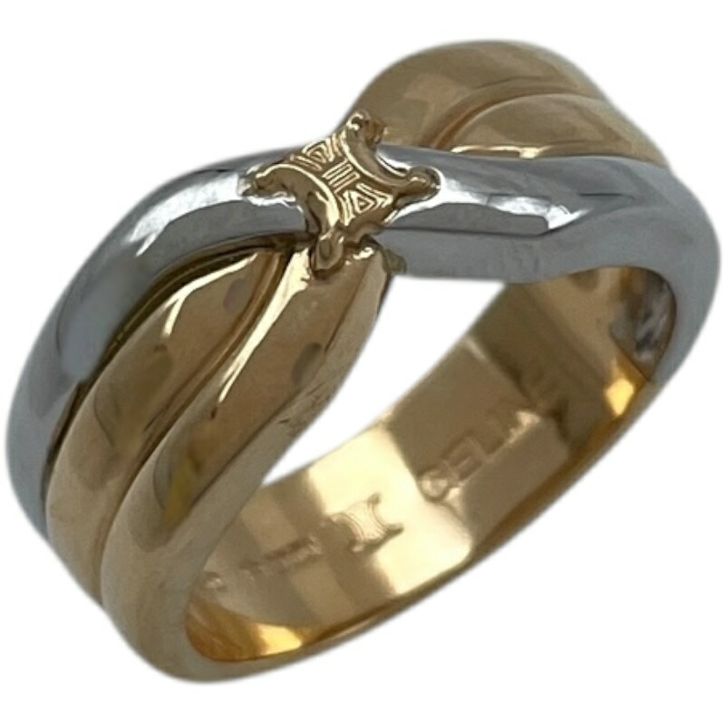 楽天市場】セリーヌ コンビリング #8 リング・指輪 プラチナPT850