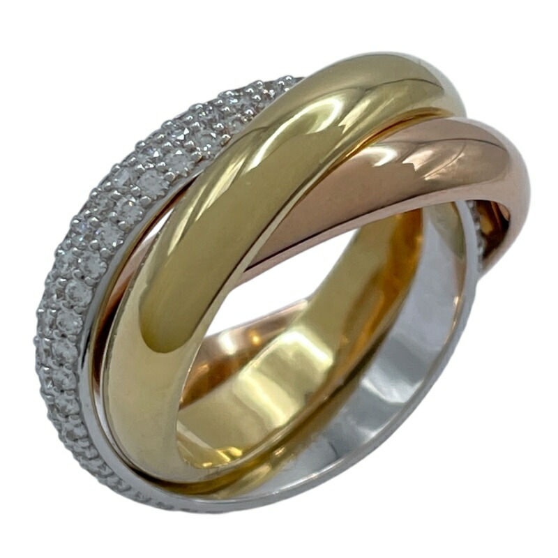 楽天市場】カルティエ Cartier コンテッサ フルダイヤリング 13.5号