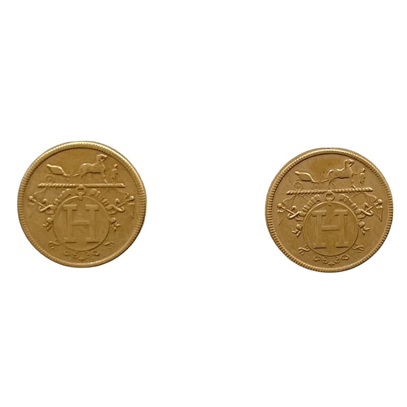 エルメス HERMES エクスリブスピアス ピンクゴールド 750 ジュエリー【中古】
