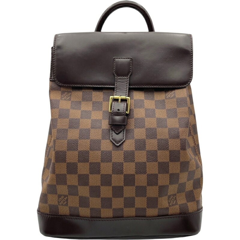 【6/1～ 最大限度30,000円OFF引き換え証！】ルイ・ヴィトン LOUIS VUITTON ソーホー N51132 赤銅色 ダミエ レディース 背嚢・デイパック【中古】