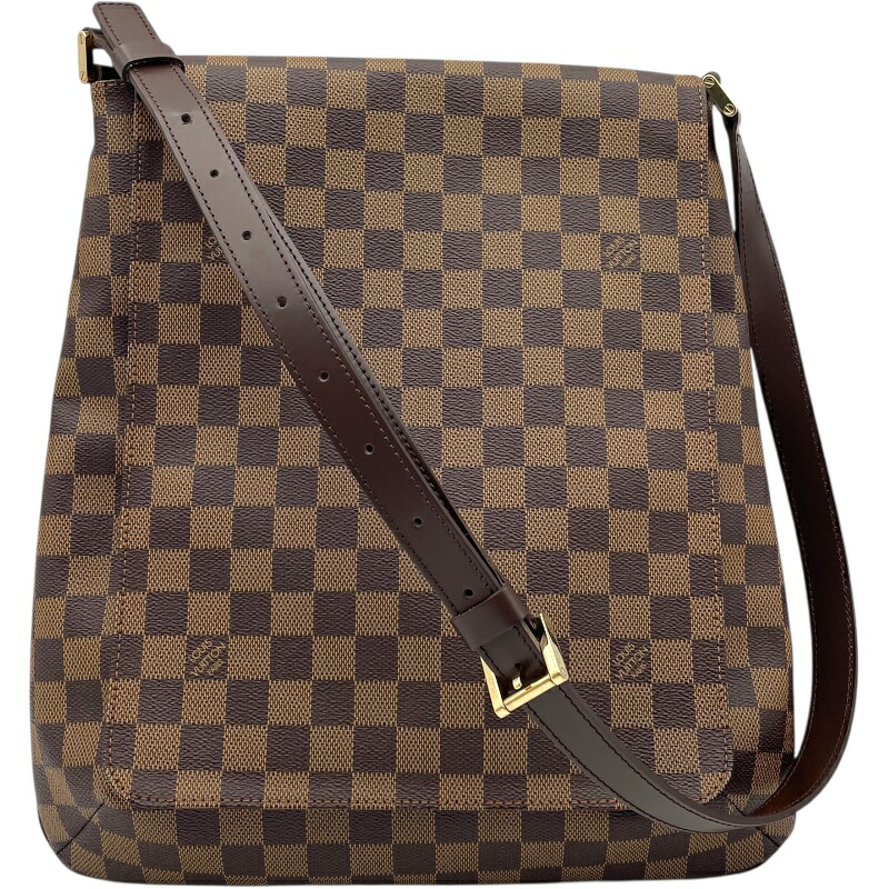 ルイ・ヴィトン LOUIS VUITTON ミュゼット N51302 ブラウン ダミエ レディース ショルダーバッグ【中古】｜OKURA（おお蔵）店