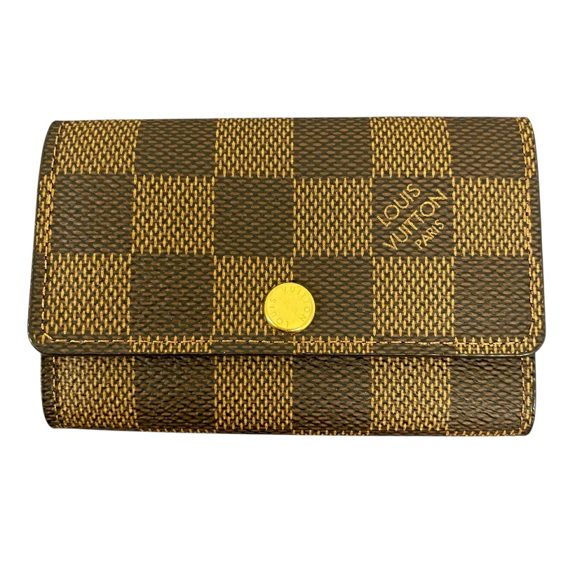 ルイ・ヴィトン LOUIS VUITTON ミュルティクレ６ N62630 ダミエ ダミエ ユニセックス キーケース【中古】