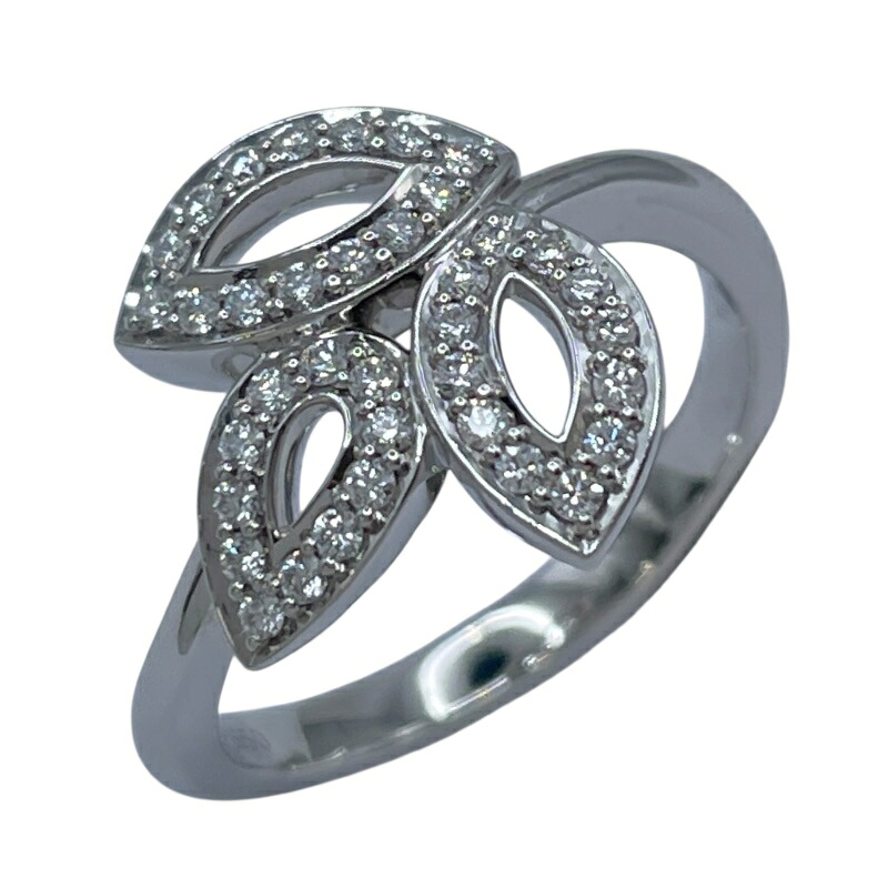 ハリーウィンストン HARRY WINSTON リリークラスターミニリング プラチナ Pt950 ジュエリー【中古】