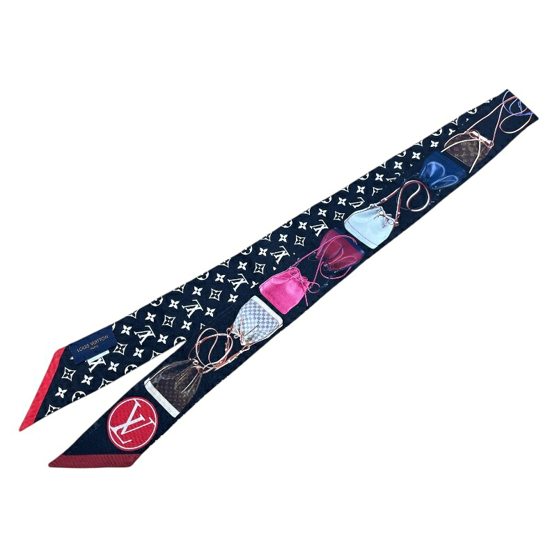 ルイ・ヴィトン LOUIS VUITTON バンドーBB M70857 地絹 レディース えり巻き【中古】