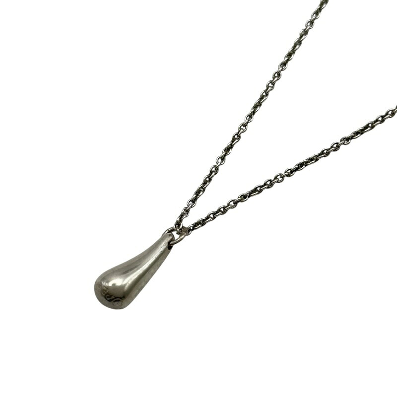ティファニー TIFFANY＆CO ティアドロップネックレス シルバー 925 ジュエリー【中古】