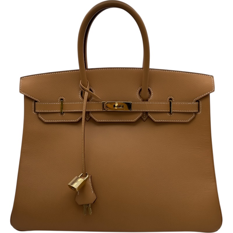 エルメス HERMES バーキン35 〇Z刻 ナチュラル ゴールド金具 クシュベル レディース ハンドバッグ【中古】|OKURA(おお蔵)店