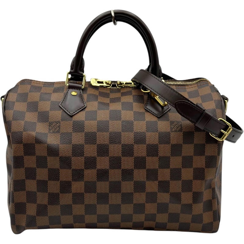 【6/1～ 最大限度30,000円OFFクーポン券！】ルイ・ヴィトン LOUIS VUITTON スピーディ・バンドリエール 30 N41367 赤銅色 ダミエ レディース ハンドバック【中古】