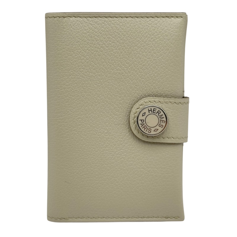 【6/1～ 最大限度30,000円OFF引き換え証！】エルメス HERMES RMS歌留多容れもの W刻 べ米トン SV金具 エバーカラー レディース 歌留多容れもの【中古】