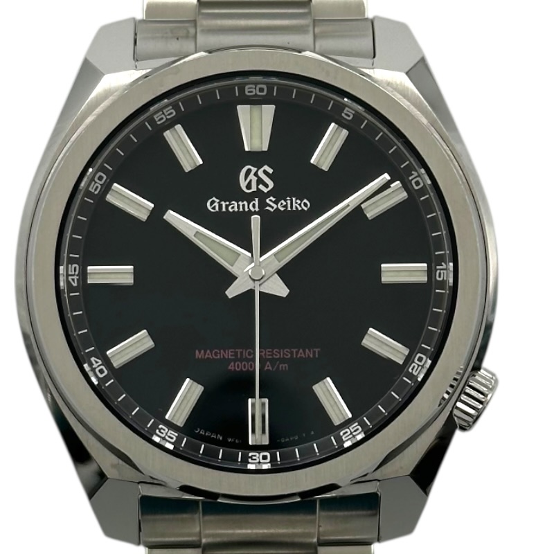 グランドセイコー Grand Seiko スポーツコレクション 9Fクォーツ SBGX343(9F61-0AN0) ブラック ステンレススチール クオーツ メンズ 腕時計【中古】