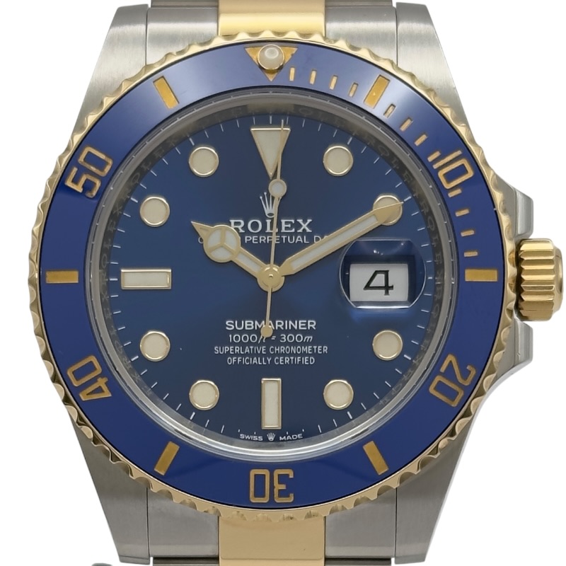 ロレックス ROLEX サブマリーナ 126613LB ブルー ゴールド/ステンレススチール メンズ 腕時計【中古】