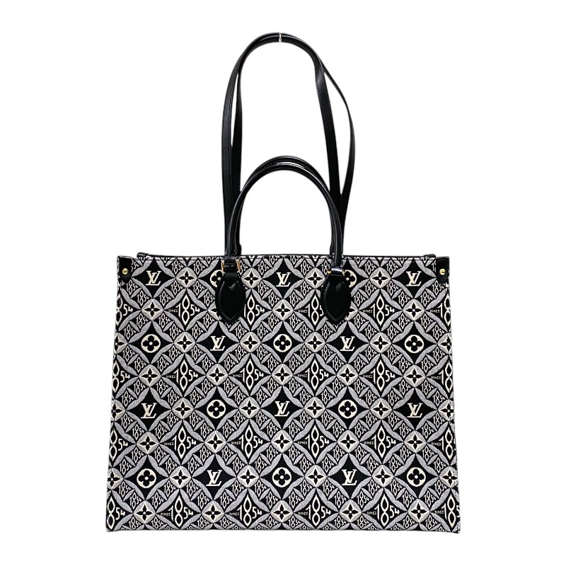 ルイ・ヴィトン LOUIS VUITTON オンザゴーGM Since1854 M57207 モノグラム・ジャガード レディース トートバッグ【中古】