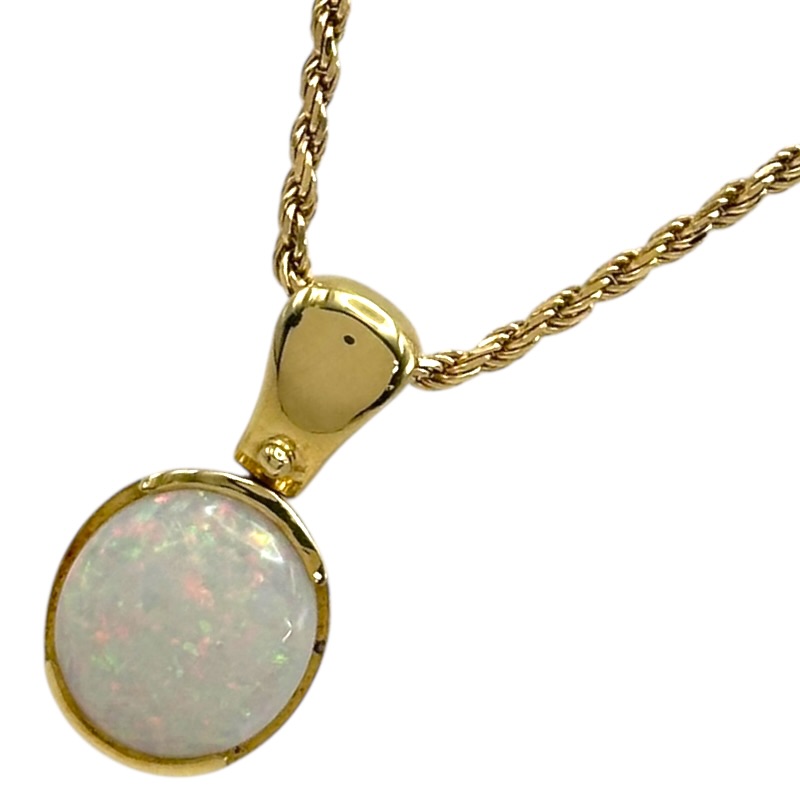 タサキ TASAKI ネックレス ゴールド K18/750/オパール オパール ジュエリー【中古】
