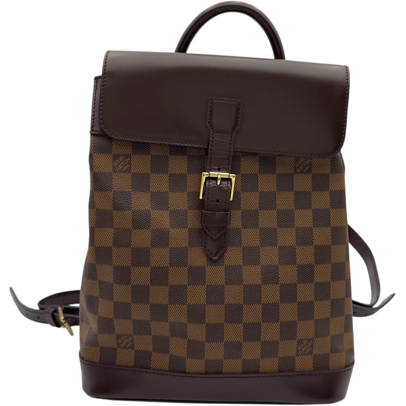 【6/1～ 最大限度30,000円OFF引き換え証！】ルイ・ヴィトン LOUIS VUITTON ソーホー N51132 赤銅色 ダミエキャンバス レディース 背嚢・デイパック【中古】