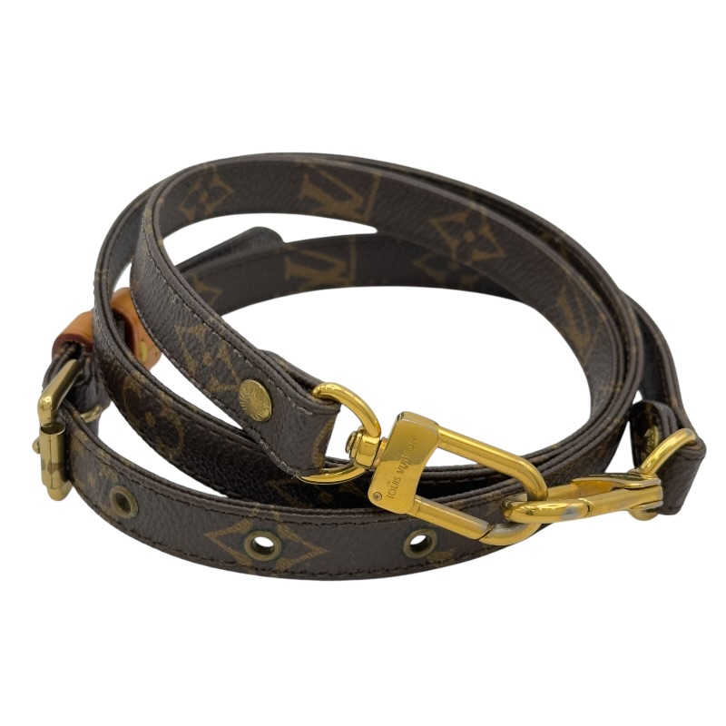ルイ・ヴィトン LOUIS VUITTON ショルダーストラップ ブラウン モノグラムキャンバス ユニセックス ショルダーストラップ【中古】