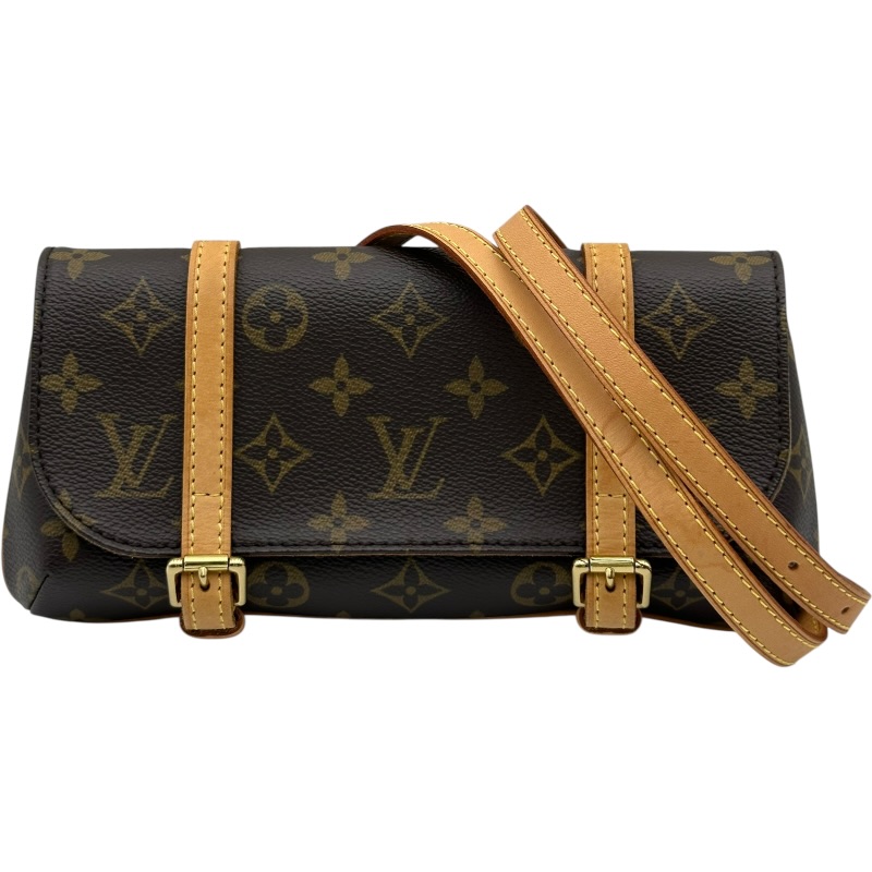 ルイ・ヴィトン LOUIS VUITTON ポシェット・マレル M51159 ブラウン モノグラム レディース ショルダーバッグ【中古】
