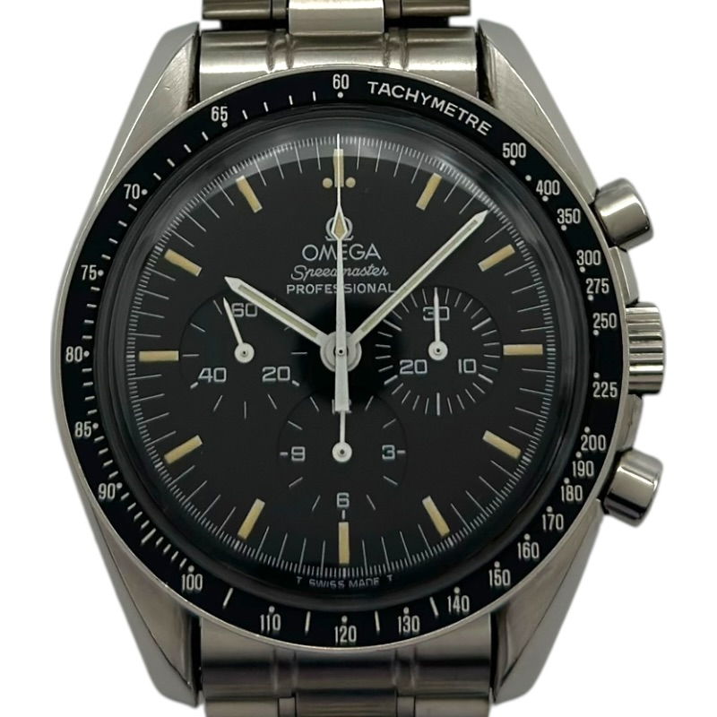 オメガ OMEGA スピードマスタームーンウォッチ プロフェッショナル 3590.50 ブラック ステンレススチール 手巻き メンズ 腕時計【中古】 280,800円