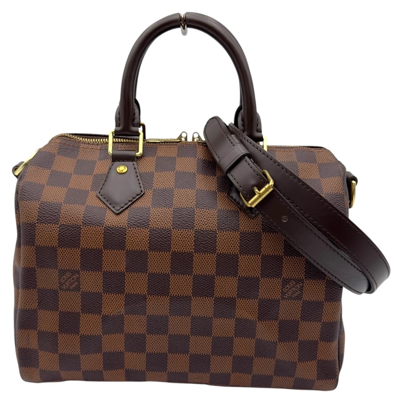 ルイ・ヴィトン LOUIS VUITTON スピーディ バンドリエール 25 N41368 ブラウン ダミエ レディース ボストンバッグ【中古】