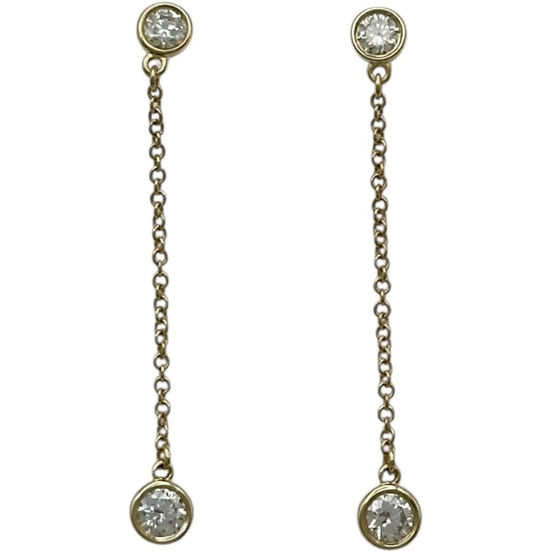 楽天市場】ティファニー Tiffany & Co. ピアス バイザヤード K18YG