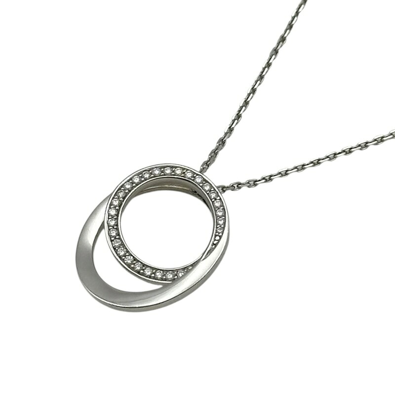 カルティエ Cartier エタンセル ドゥ カルティエ ネックレス ホワイトゴールド Au750 ダイヤモンド　 ジュエリー【中古】｜OKURA（おお蔵）店