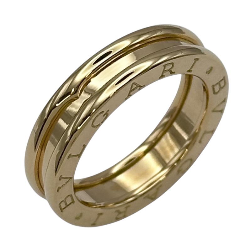 ブルガリ BVLGARI ビーゼロワンリング1バンド(XS) ゴールド 750 ジュエリー【中古】