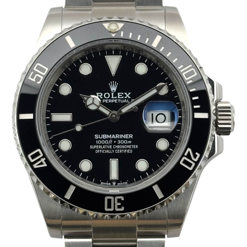 ロレックス ROLEX サブマリーナ 126610LN ブラック ステンレススチール 自動巻き メンズ 腕時計【中古】