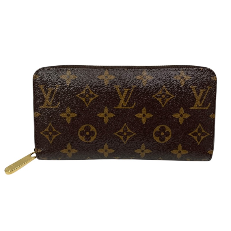【最大限度40,000円OFFクーポン券別れ別れ中！】ルイ・ヴィトン LOUIS VUITTON ジッピー・ウォレット M42616 赤銅色/ゴールド金具 モノグラム メンズ 長紙入れ【中古】