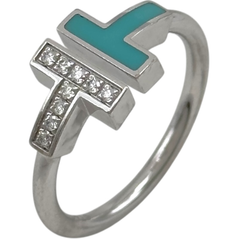 楽天市場】【美品】Tiffany&Co. （ティファニー） T ﾜｲﾔｰﾘﾝｸﾞ ﾀﾞｲﾔﾓﾝﾄﾞ