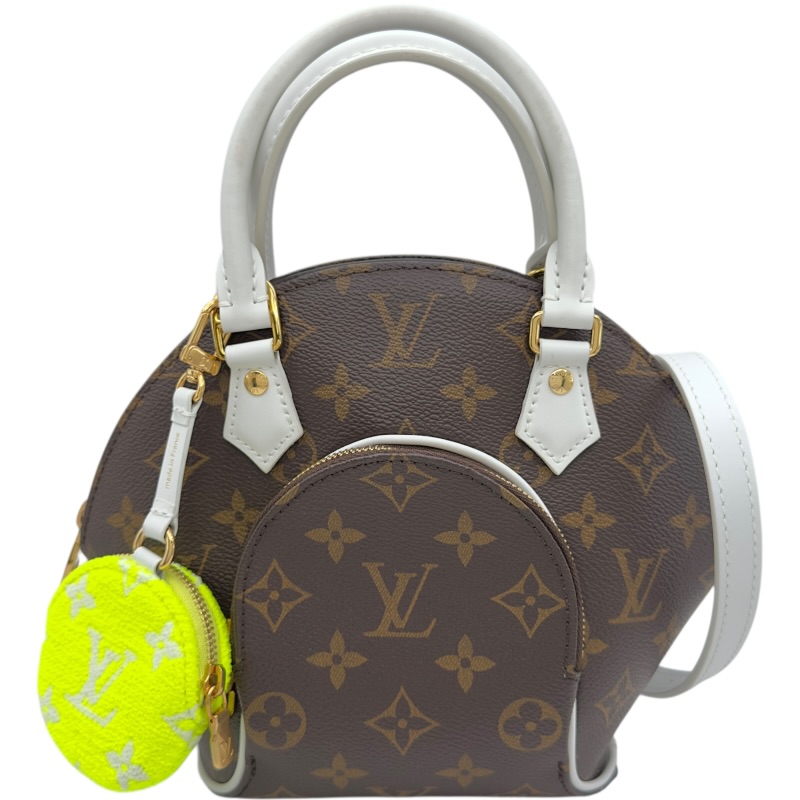 ルイ・ヴィトン LOUIS VUITTON エリプスBB M20752 ブラウン ホワイト ゴールド金具 モノグラムキャンバス/LVマッチ  レディース ショルダーバッグ【中古】