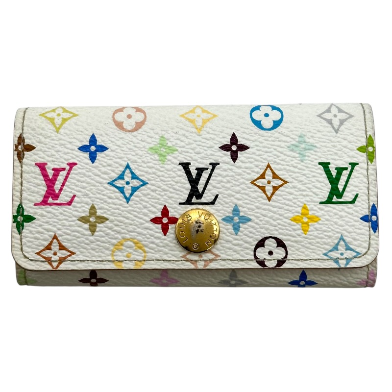 ルイ・ヴィトン LOUIS VUITTON ミュルティクレ 4 M93731 ブロン モノグラム・マルチカラー ユニセックス キーケース【中古】
