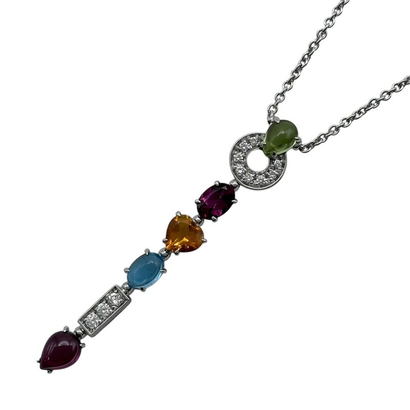 ブルガリ BVLGARI アレグラネックレス ホワイトゴールド 750 ジュエリー【中古】