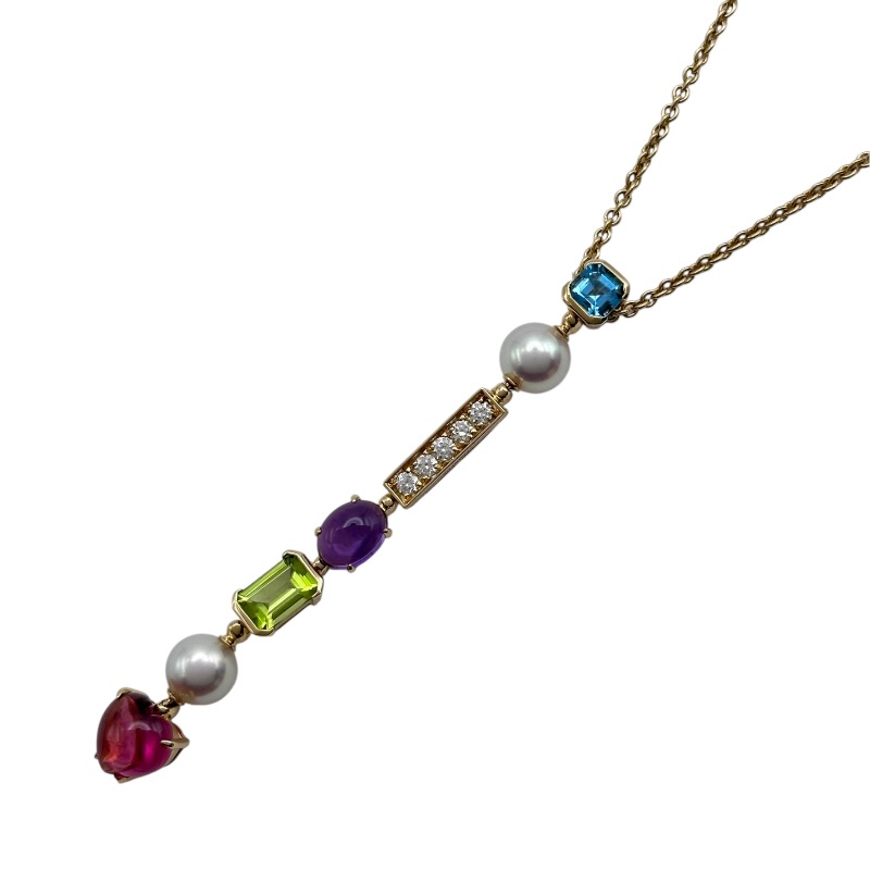 ブルガリ BVLGARI アレグラネックレス ゴールド 750 ジュエリー【中古】