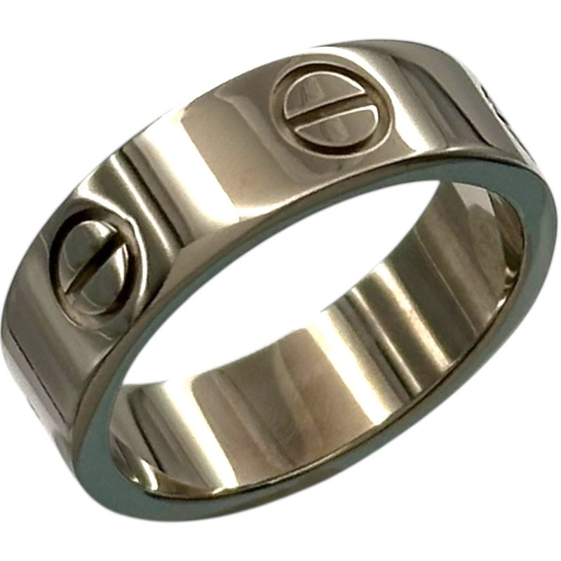 カルティエ Cartier ラブリング ホワイトゴールド 750 ジュエリー【中古】|OKURA(おお蔵)店