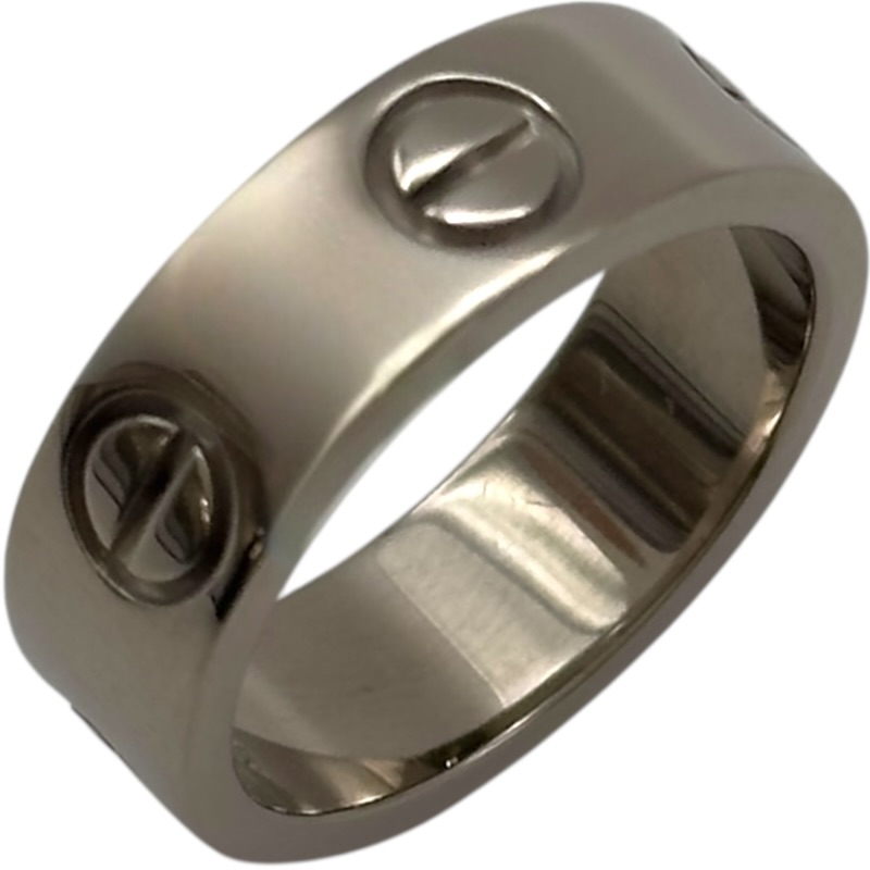 カルティエ Cartier ラブリング ホワイトゴールド 750 ジュエリー【中古】