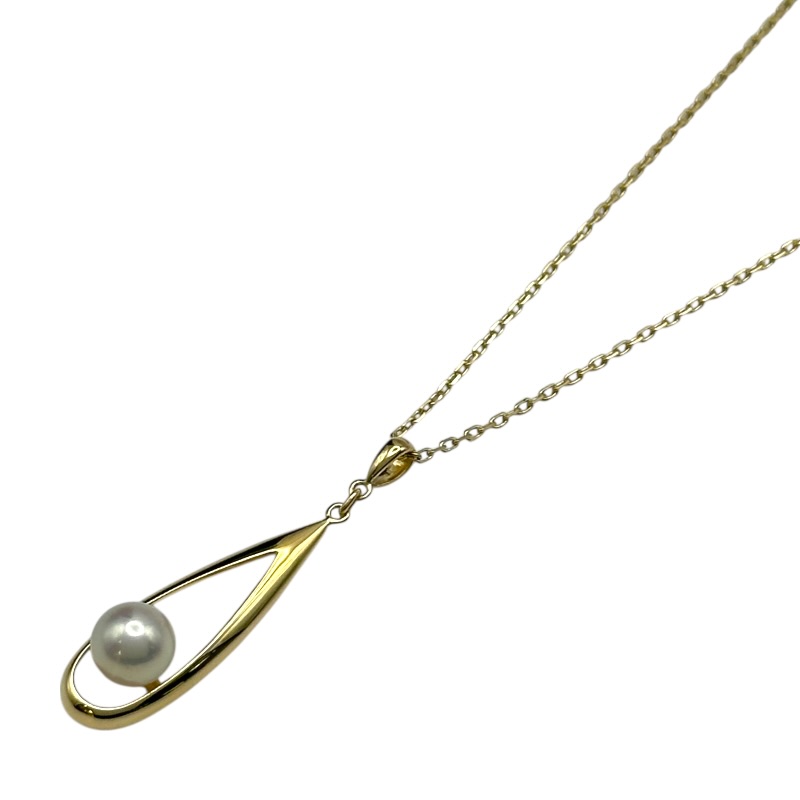 ミキモト MIKIMOTO ネックレス ゴールド K18/パール ジュエリー【中古】 48,000円
