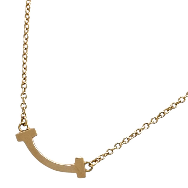 楽天市場】TIFFANY&Co. ティファニー Tスマイル ネックレス ミニ 750PG