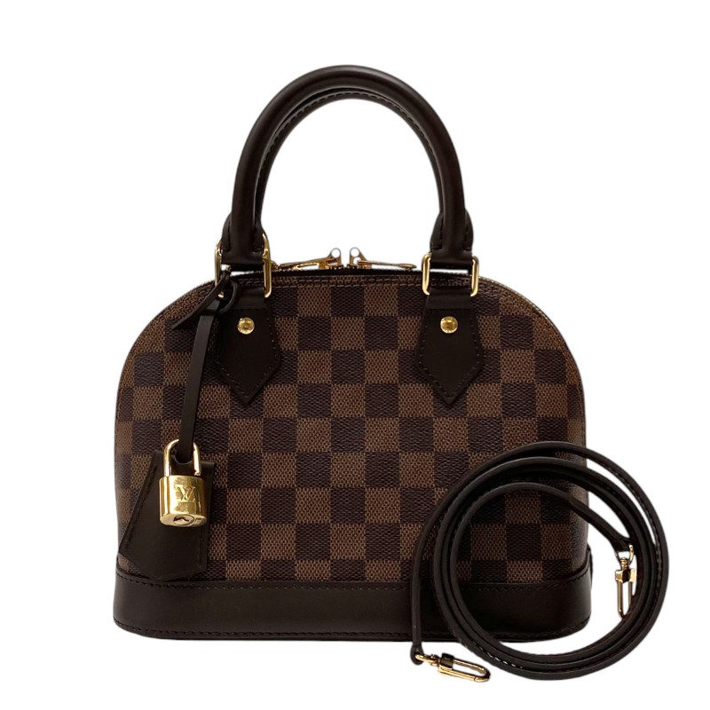 【6/1～ 最大限度30,000円OFFクーポン券！】ルイ・ヴィトン LOUIS VUITTON アルマBB N41221 赤銅色 ダミエ レディース ハンドバック ショルダーバッグ【中古】