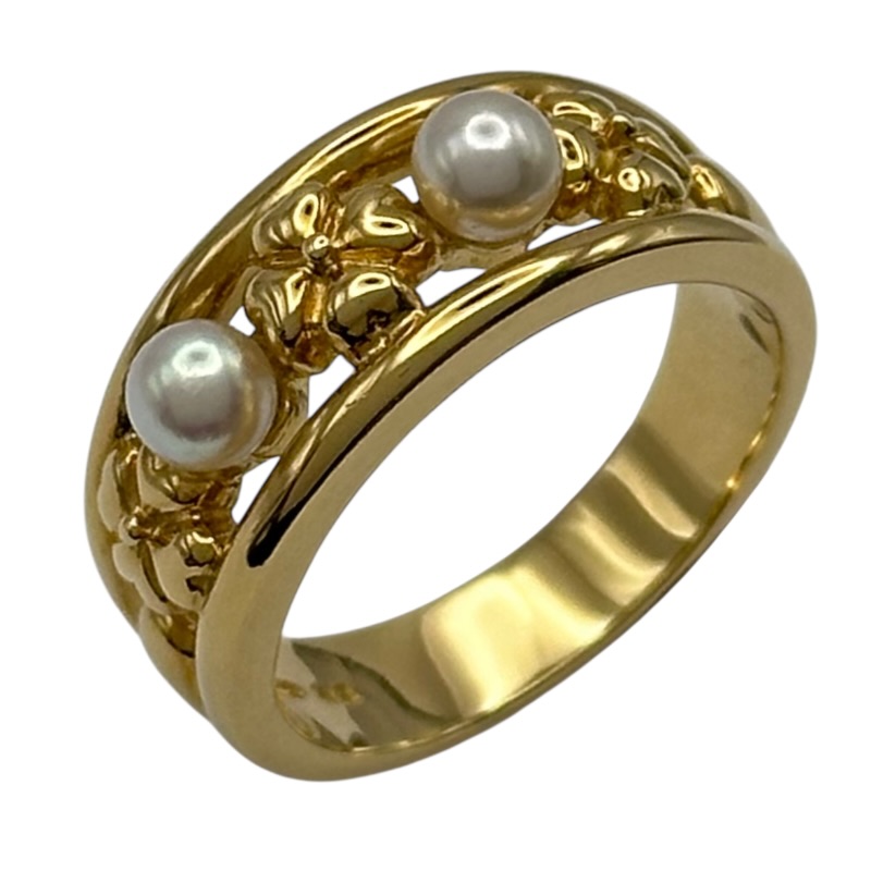 楽天市場】【限界値下げ祭】 ミキモト MIKIMOTO リング 指輪 11号 18金