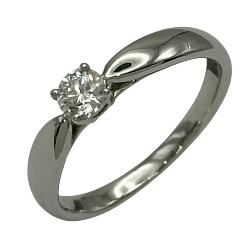 ティファニー TIFFANY&CO ハーモニーリング プラチナ Pt950 ジュエリー【中古】|OKURA(おお蔵)店