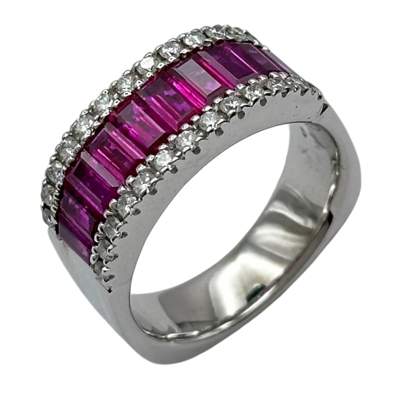 ダミアーニ DAMIANI ミステリーセッティングリング ホワイトゴールド 750 ジュエリー【中古】