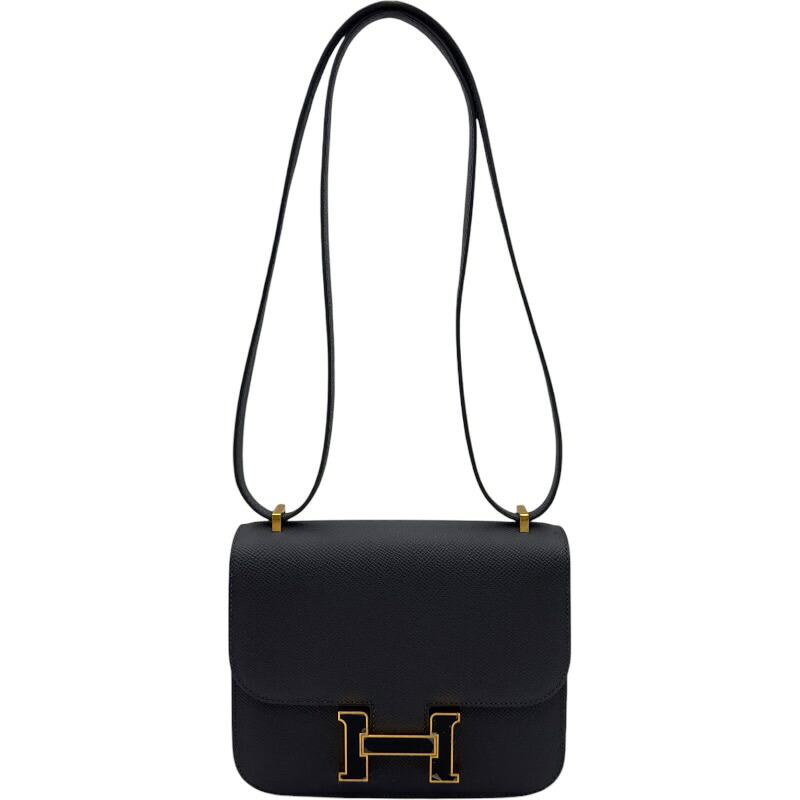 エルメス HERMES コンスタンス3 ミニ K刻 グリミスティ ゴールド金具 エプソン レディース ショルダーバッグ【中古】