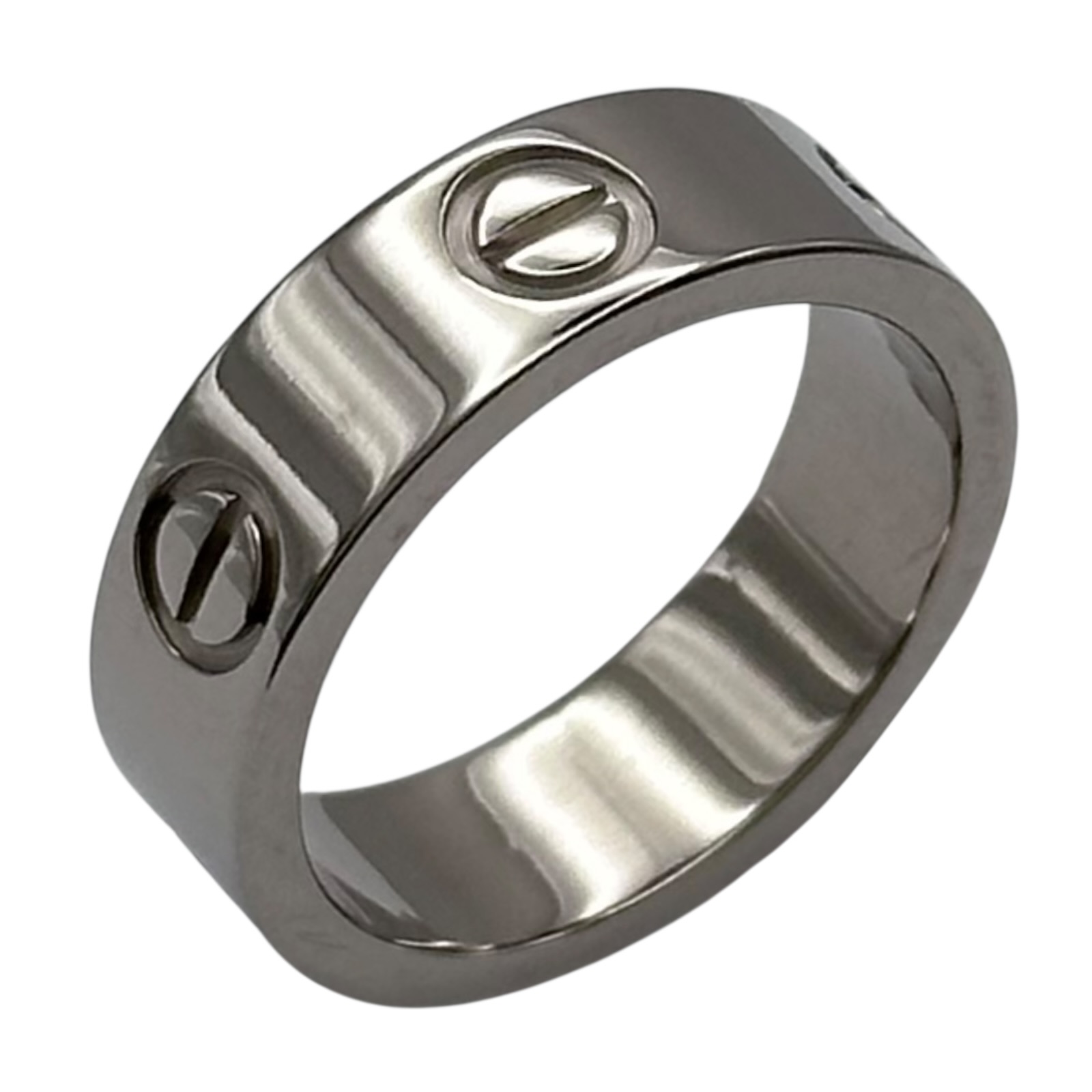 カルティエ Cartier ラブリング ホワイトゴールド 750 ジュエリー【中古】